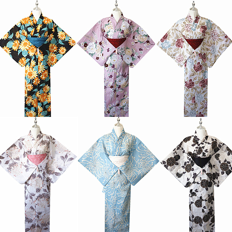 新しい伝統的なスタイルの着物バスローブマルチスタイル写真撮影 - New Ethnic Fashion のレビューと価格